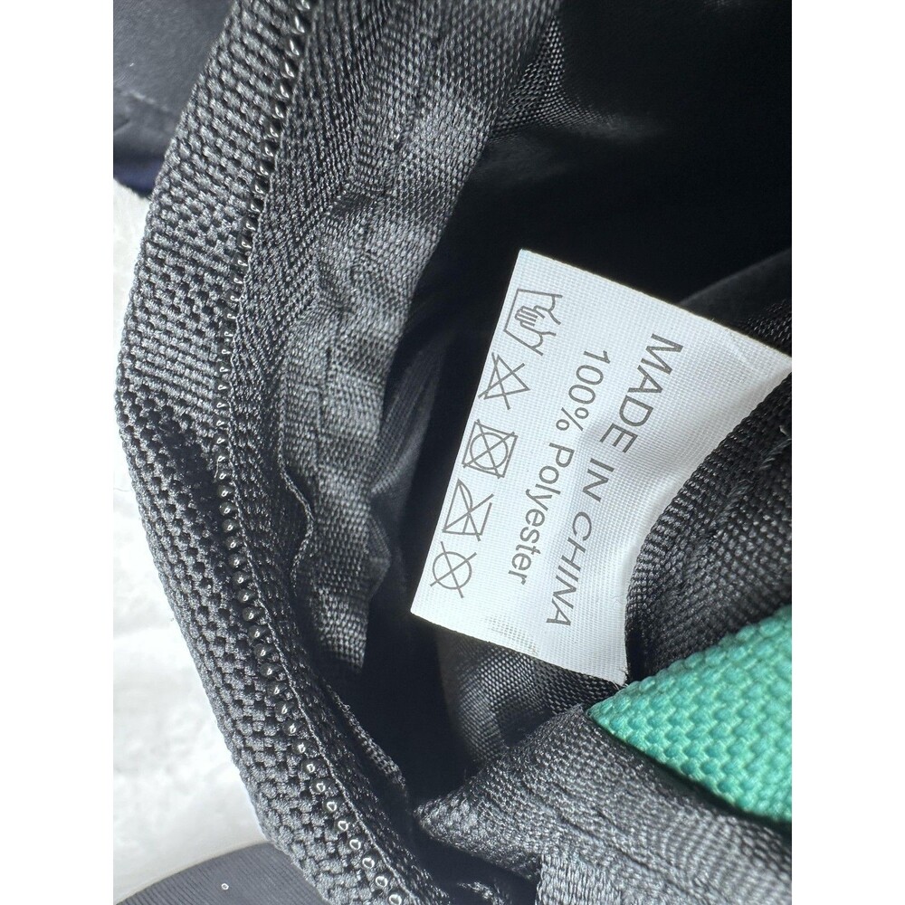 Dutch Bros Belt Bag Womens Medium Green Abstract Fanny Pack Adjustable Zip Strap - Picture 4 of 4